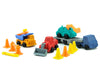 Iwako New Trailer Construction Machine Trucks Japanese Erasers Blister Set