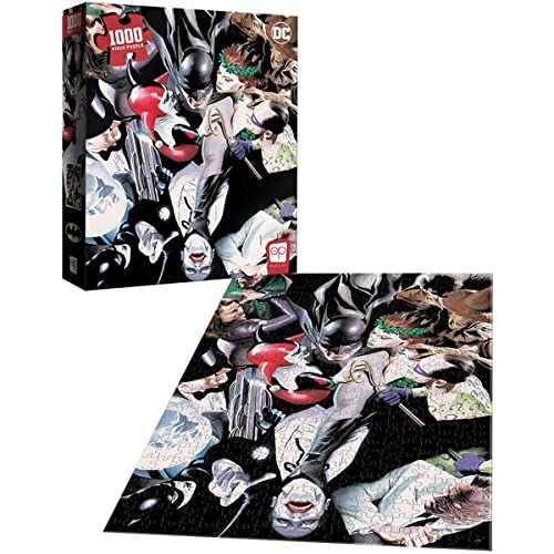 Batman Tango with Evil 1000 Piece Jigsaw Puzzle | Officially Licensed Batman Merchandise | Collectible Puzzle Featuring Joker, H