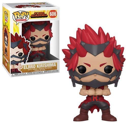 Funko 42937 Pop. Vinyl: Animation: My Hero Academia-Kirishima Collectible Figure, Multicolour, One-Size