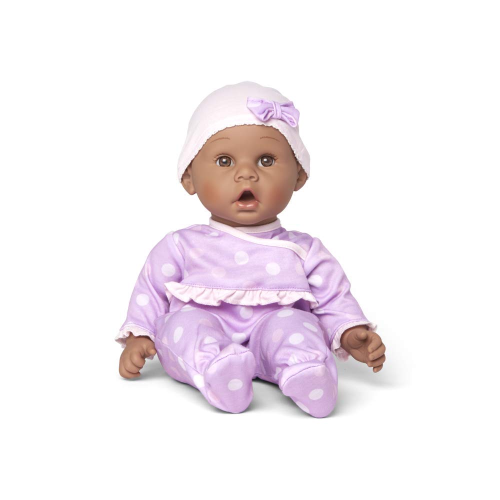 Madame Alexander 16'' Lavender Baby Doll, Essentials Set, Dark Skin