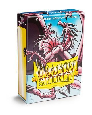 Dragon Shield Japanese - Matte Pink 60