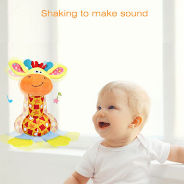 Baby Rattles Toys For 0-6-12 Months, Infant Toys For Boys And Girls 0-3-6-12 Months, Sensory Learning Toy For Shower Gifts