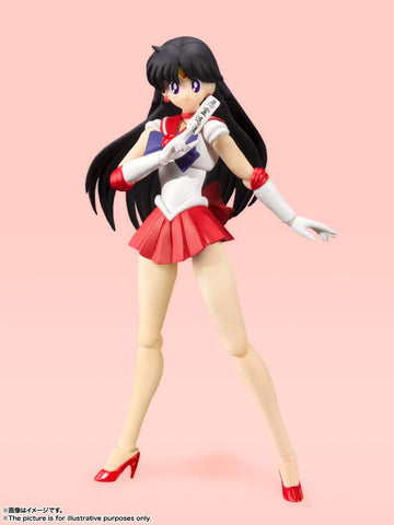 TAMASHII NATIONS - Pretty Guardian Sailor Moon - Sailor Mars -Animation Color Edition-, Bandai Spirits S.H.Figuarts Action Figur