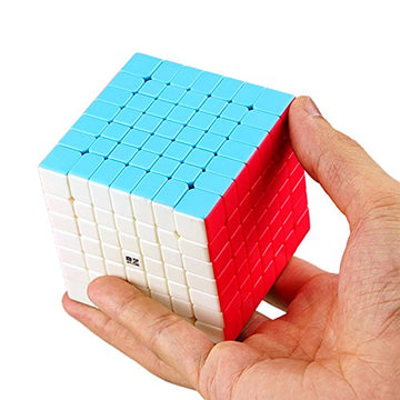 Cuberspeed Qiyi 7X7X7 V2 Speed Cube Stickerless Speed Cube Qixing S2 7X7 Speed Cube Puzzlespeed Cube
