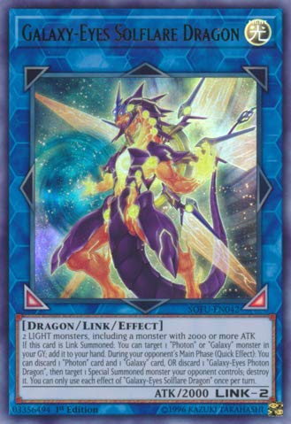 Yu-Gi-Oh! - Galaxy-Eyes Solflare Dragon - Sofu-En042 - Ultra Rare - 1St Edition - Soul Fusion