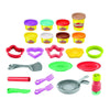 Play-Doh Kitchen Creations Flip 'N Pancakes Set With 14 Accessories & 8 Cans, Back To School Class Room Supplies, Food & Cooking Toys For Kids, Preschool Toys, Ages 3+