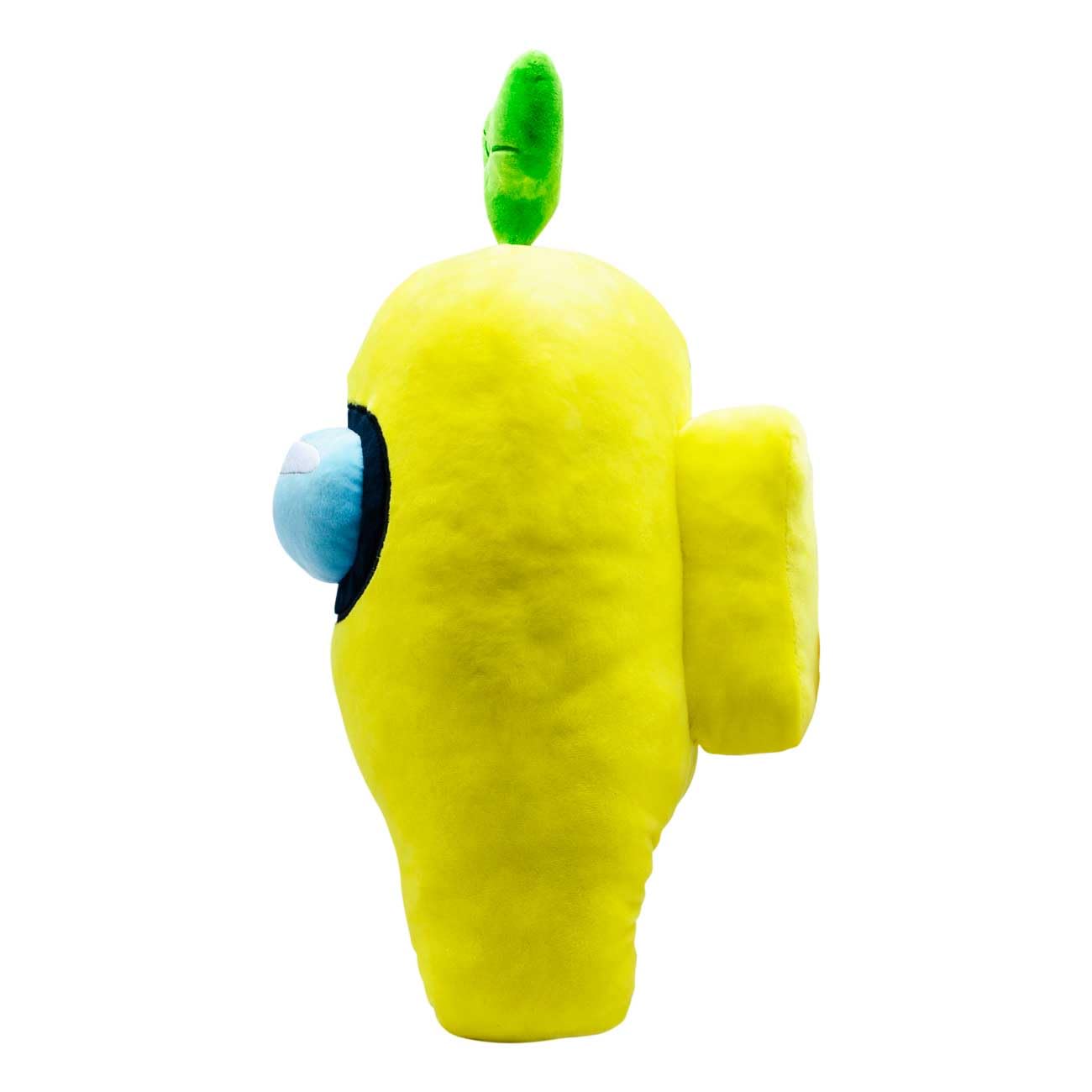 Just Toys LLC Among Us Mega 12" Plush - Yellow Sprout, Soft Polyester Stuffed Toy