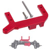 RC TRX4 Servo on Axle Mount,TRX4 SOA Mount 4-Link Suspension for 1/10 RC Crawler Car TRX-4 Aluminum Upgrade Parts (Red)