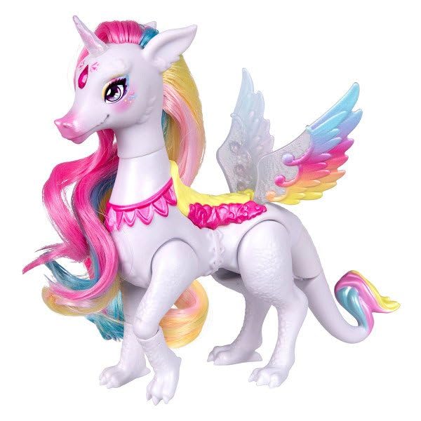 Magic Mixies Shimmerverse Series Pixling Doll, 6.5" Unia & Rainbow Star, Multicolor, Model 14913, Create & Mix Potion Experience