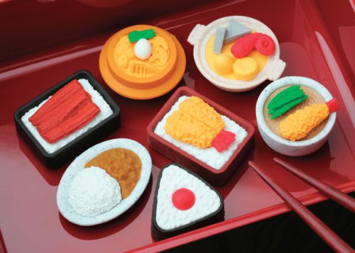 20 of Assorted IWAKO Japanese Puzzle Eraser - Restaurant Food Collection (20 will be randomly selected from images)