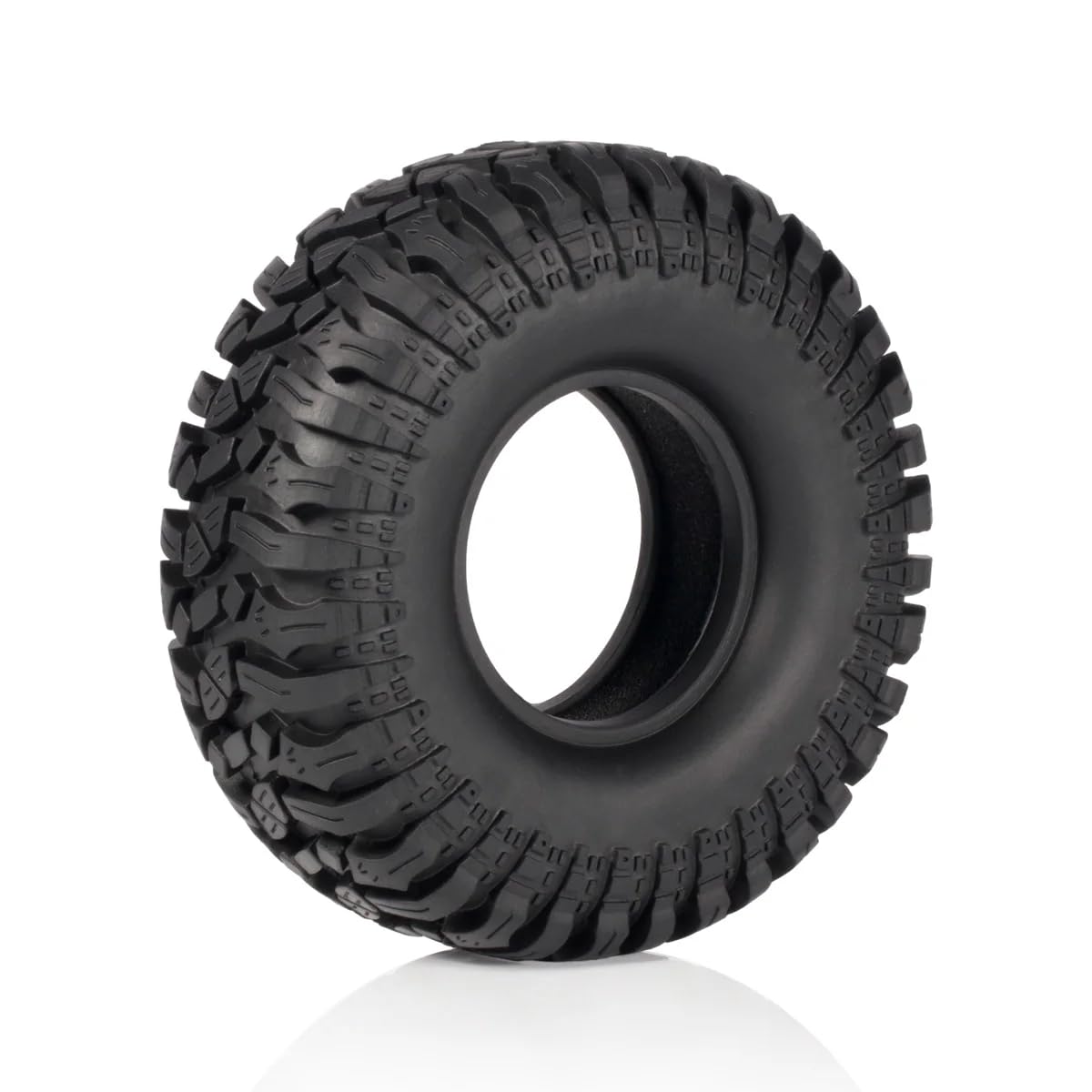 4Pcs Rubber 114X42Mm 1/10 Rc Crawler 1.9 Tires With Foam Inserts For Gen7 Gen8 Scx10 Trx4 Upgrades (B-114X42Mm)