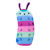 Cats vs Pickles Hugger Plush Caterpillar 17" - Super-Soft, Multi-Color Cuddle Buddy, Perfect for Bedroom Décor and Calm Down Activities