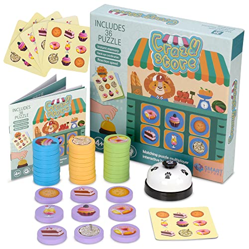Puzzle Game Wooden Matching games Suitable for Children and Adults, Analytical Educational Logical Training and Thinking Board T