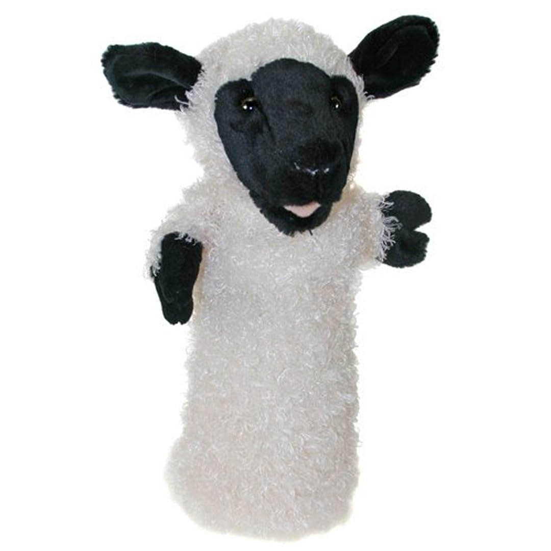 The Puppet Company Long-Sleeves White Sheep Hand Puppet, 15 Inches