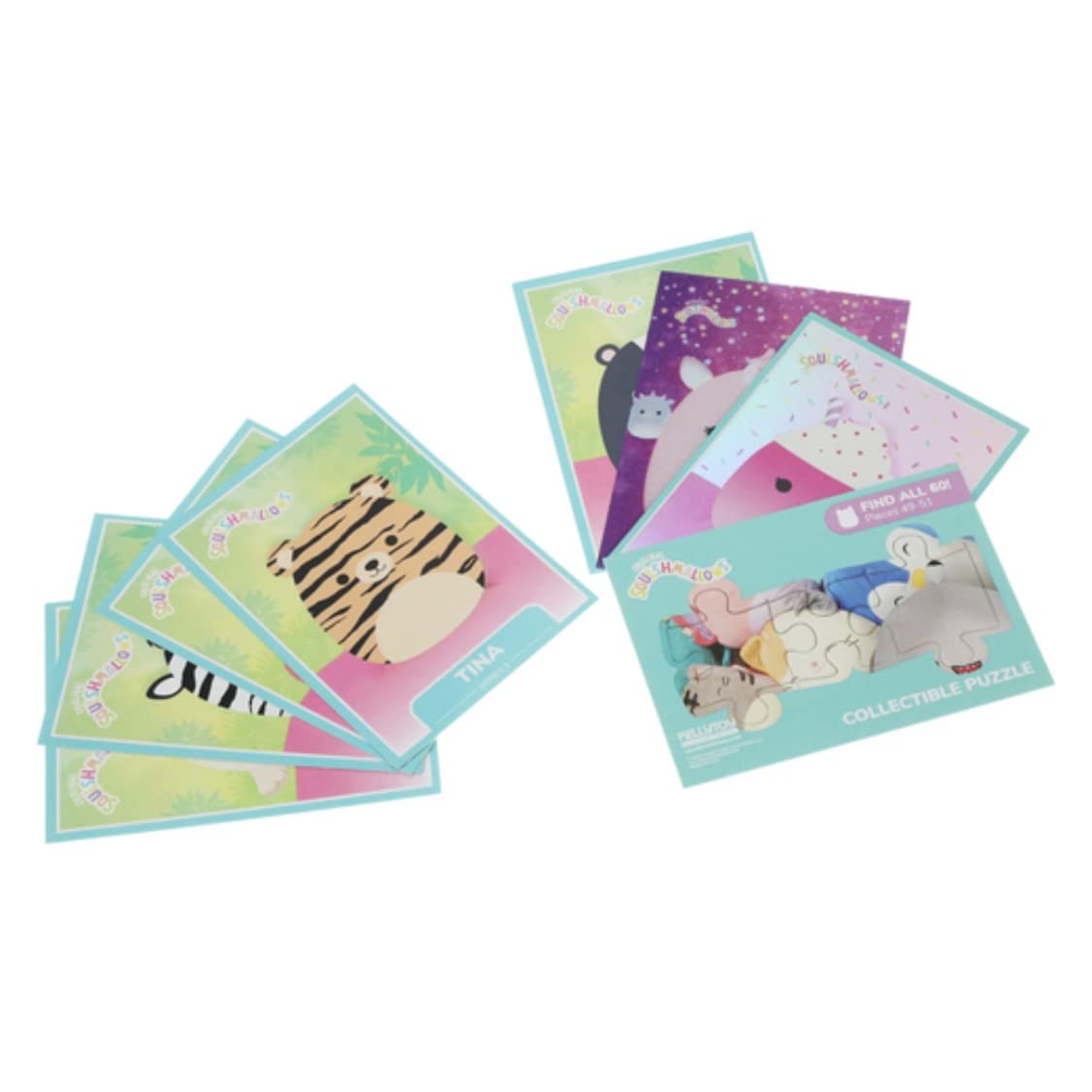 Squishmallow Official Kellytoy Series 1 Trading Cards (Pack Of 3)