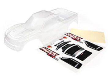 Traxxas 9011 - Hoss VXL 4X4 Body, Clear & Decals