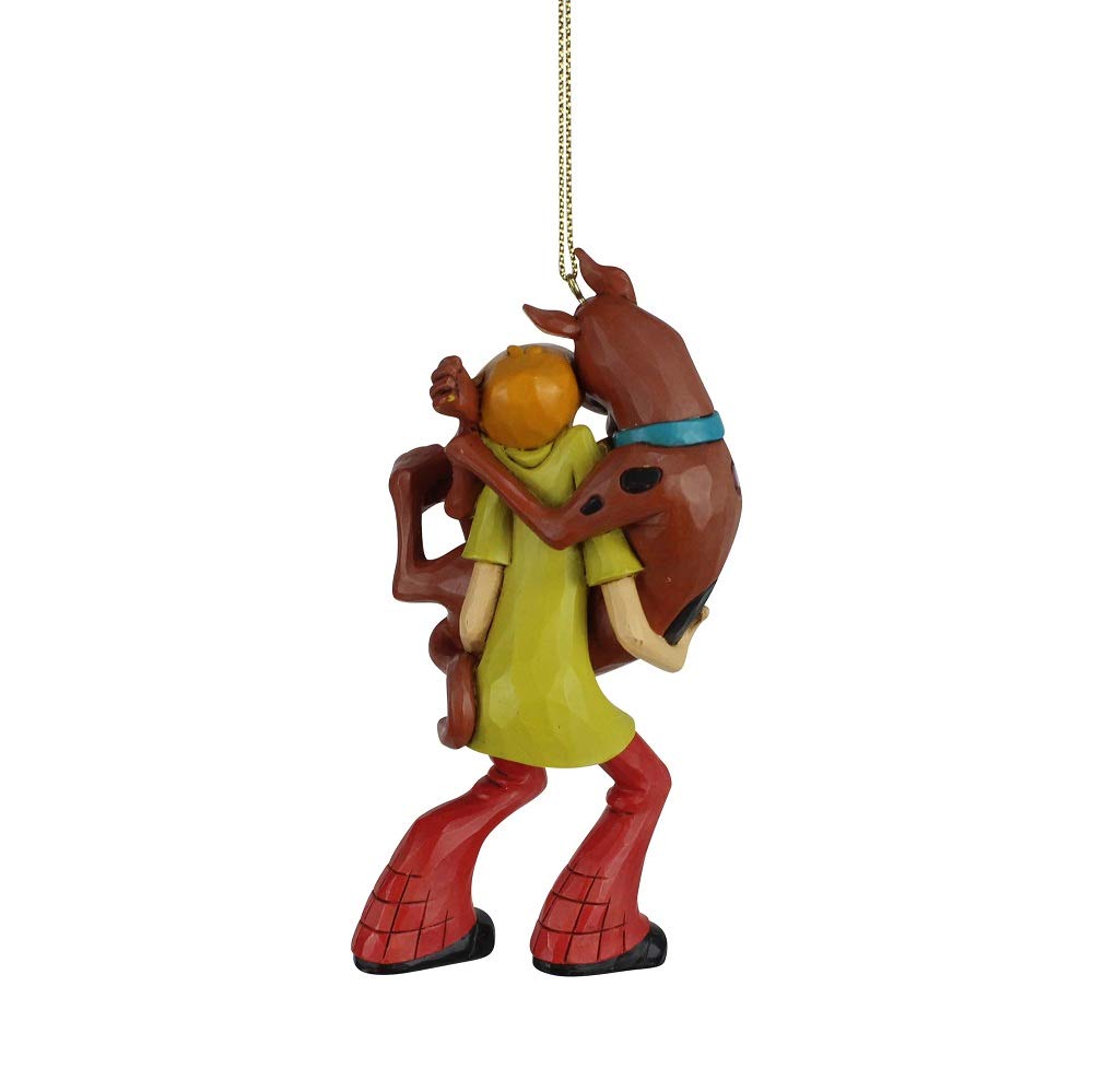 Jim Shore Scooby Doo Shaggy Holding Scooby Hanging Ornament 6007255