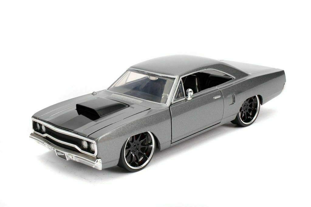 Fast & Furious 1:24 Dom'S 1970 Plymouth Roadrunner Die-Cast Car, Toys For Kids And Adults