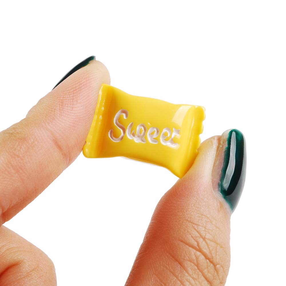 Nwfashion 112Pcs Miniature Decor Dessert Pastry Toy Food Cake Topper Scrapbooking Shoe Decoration Charms(Food)