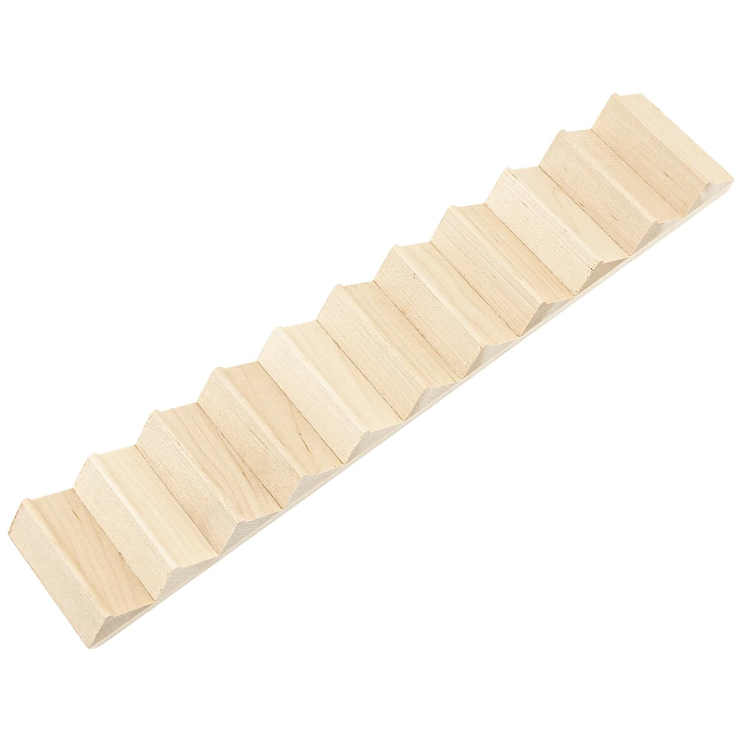 Auear, Miniature Stairs Wood Stair 1:12 Wooden Stringer Steps Model Diy Staircase Accessories Decor For Furniture Micro Landscap