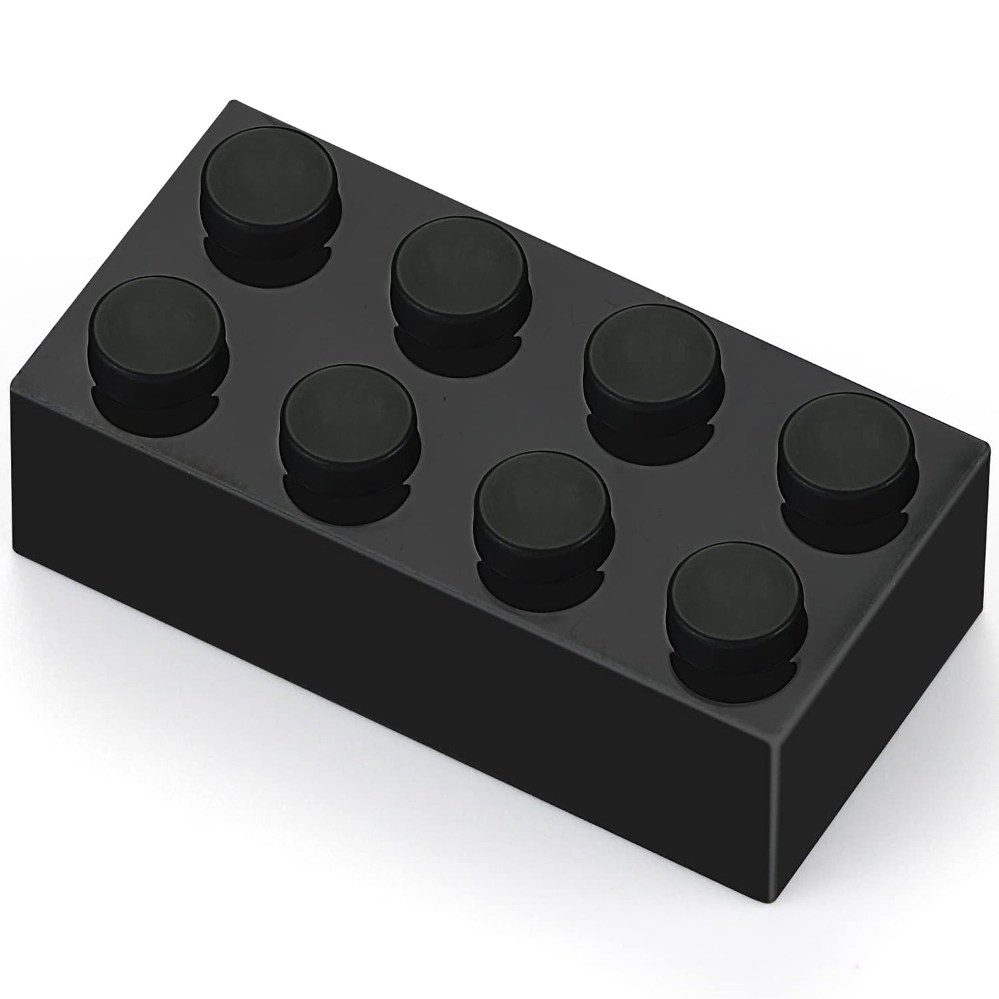 Feleph 100Pcs 2X4 Bricks Black Pieces Parts Classic Building Creative Play Blocks Set Parts Toy Accessories Compatible With 3001 Major Brick Brands