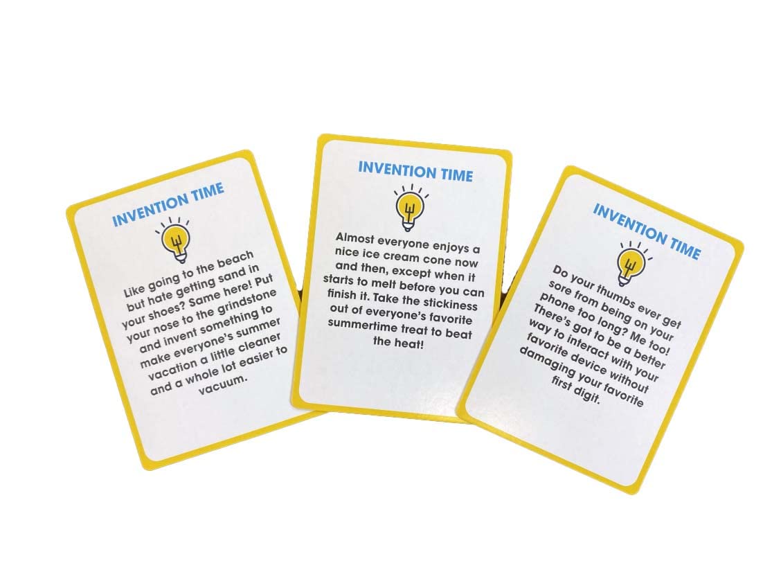 Funderdome Unnecessary Inventions - The Game Where You Invent Things To Solve Problems That Dont Really Matter, Ages 12+ For 4-8