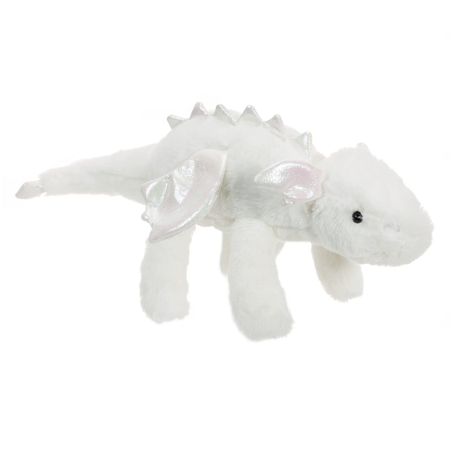 Apricot Lamb Lying Dragon Plush Stuffed Animals For Kids, Soft Cute Plush Toys For Baby Girl And Boy, Large Fluffy Lying Dragon White 24.8 Inches