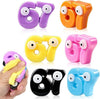 3Pcs Taba Squishy, Random Color, Sensory Fidget Toys, Three Piece Squishy Toy Pack, 67 Number Squishy Set for Fidgeting