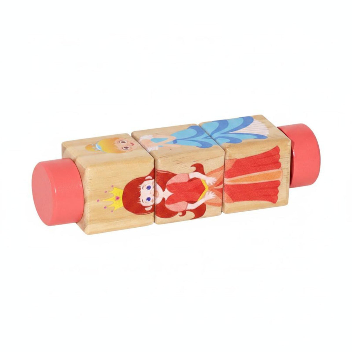 Styleheaven 5 Pieces Educational Creature Rotating Game Fine Movement Skills Rotating Creature Game HandEye Coordination Wooden