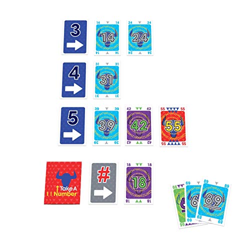 Amigo Games Take 5 & Take A Number – Two Complete Games In One – Take 5 Is The Classic 6 Nimmt! & Take A Number Is Also Known As X Nimmt! – Classic Card Games For Kids & Adults Ages 8 & Older
