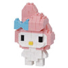 nanoblock My Melody Building Kit - Character Collection Series, Model NBCC178, Plastic, My Melody Ver. 2