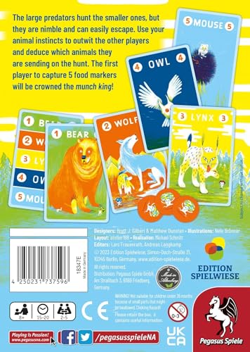 Pegasus Spiele Prey Another Day - Card Game