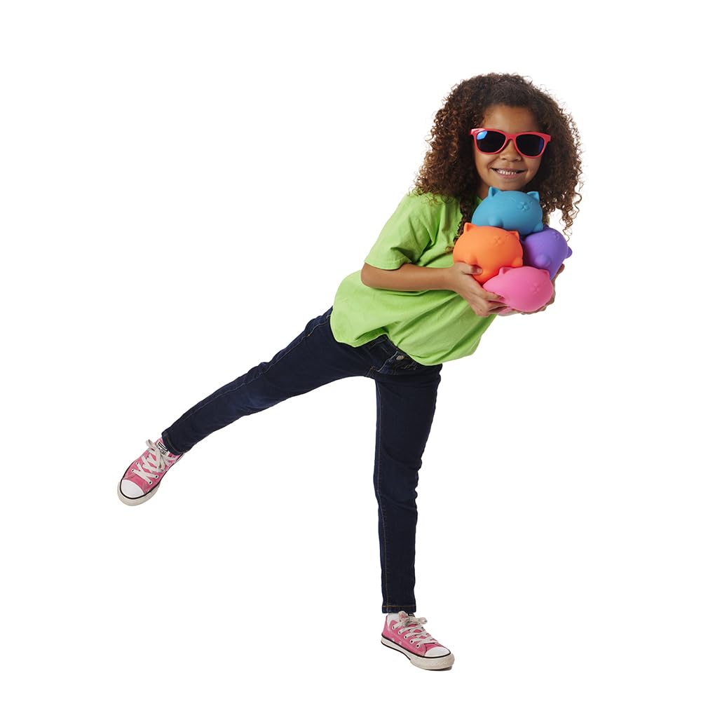 Schylling Needoh Super Cool Cat - Sensory Fidget Toy - Assorted Colors - Ages 3 To Adult (Pack Of 1)
