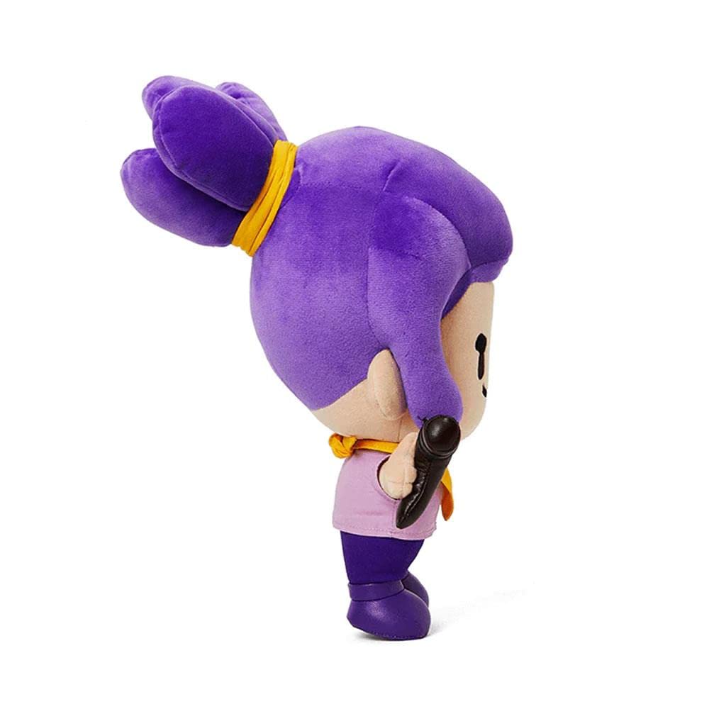 Brawl Stars Plush Buddies | 7-Inch-Tall Collectibles | Brawl Stars Plush Toy Doll | Shelly Plush| Brawl Stars Licensed Toy Plush