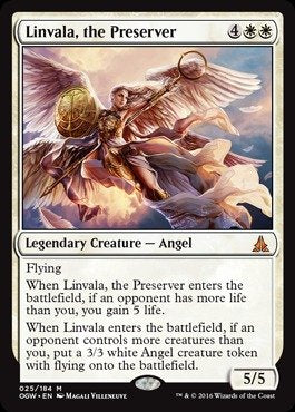Magic The Gathering - Linvala, The Preserver (025/184) - Oath Of The Gatewatch