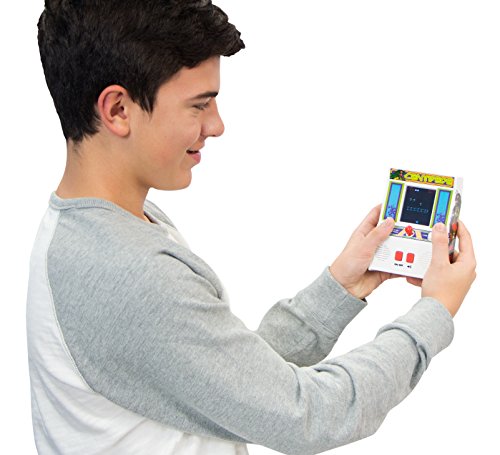 Basic Fun Arcade Classics - Centipede Retro Handheld Arcade Game, White, One Size