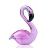 Glass Figurine, Hand Blown Glass Flamingo, Souvenir, Handmade Art Decor, Pink Flamingo