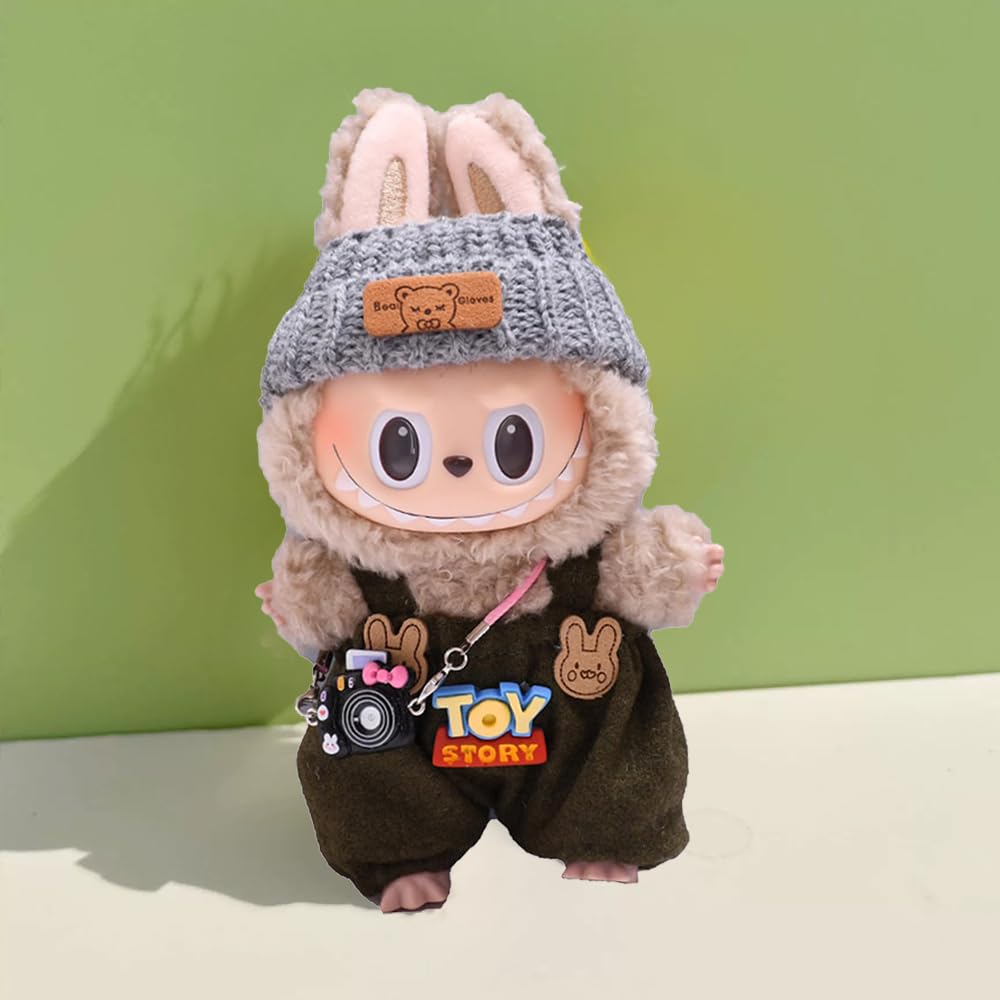 2025 New Clothes For Labubu Outfit, Exquisite Accessories For Labubu,Cute Clothes Set For 17 Cm Labubu Accessories (#H)