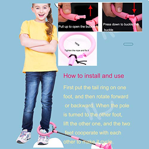 Flashing Jumping Ring Children Colorful Ankle Skip Jump Ropes Sports Swing Ball For Kids Boys Girls Toy