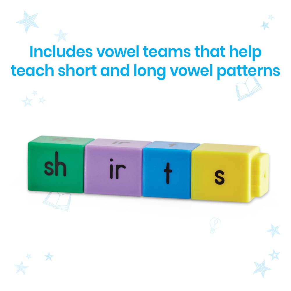 Hand2Mind Reading Rods Phonics Word-Building, Word Building Activities, Spelling Toys, Montessori Alphabet Letters, Reading Tool