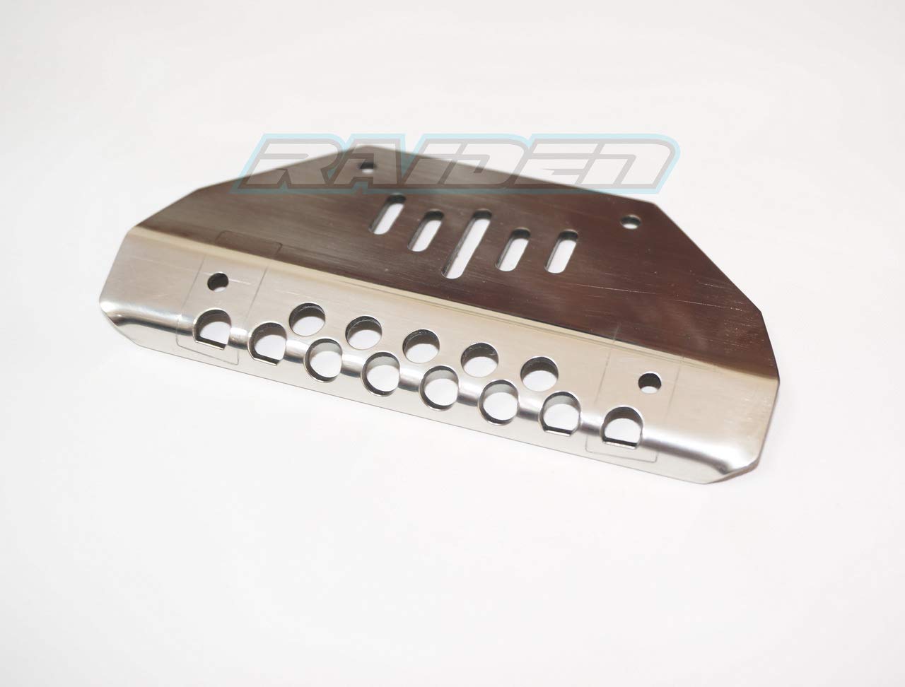 Stainless Steel Front Bumper Lower Skid Plate Panel for Traxxas TRX-4 TRX4 G500