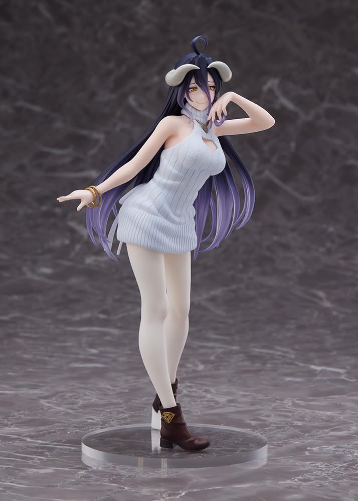 Taito Overlord Iv Coreful Figure - Albedo ~Knit Dress Ver.~ Prize Figure