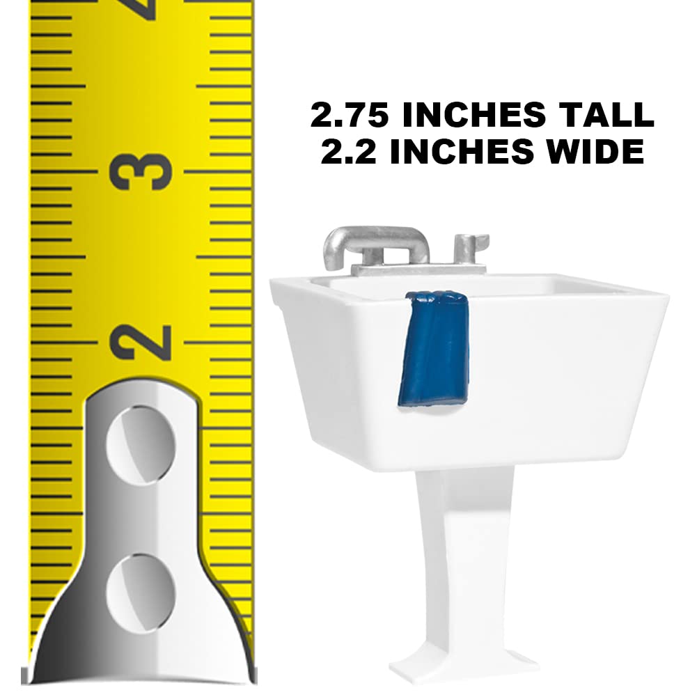 Hardcore Toilet And Sink Combo Deal For Wrestling Action Figures