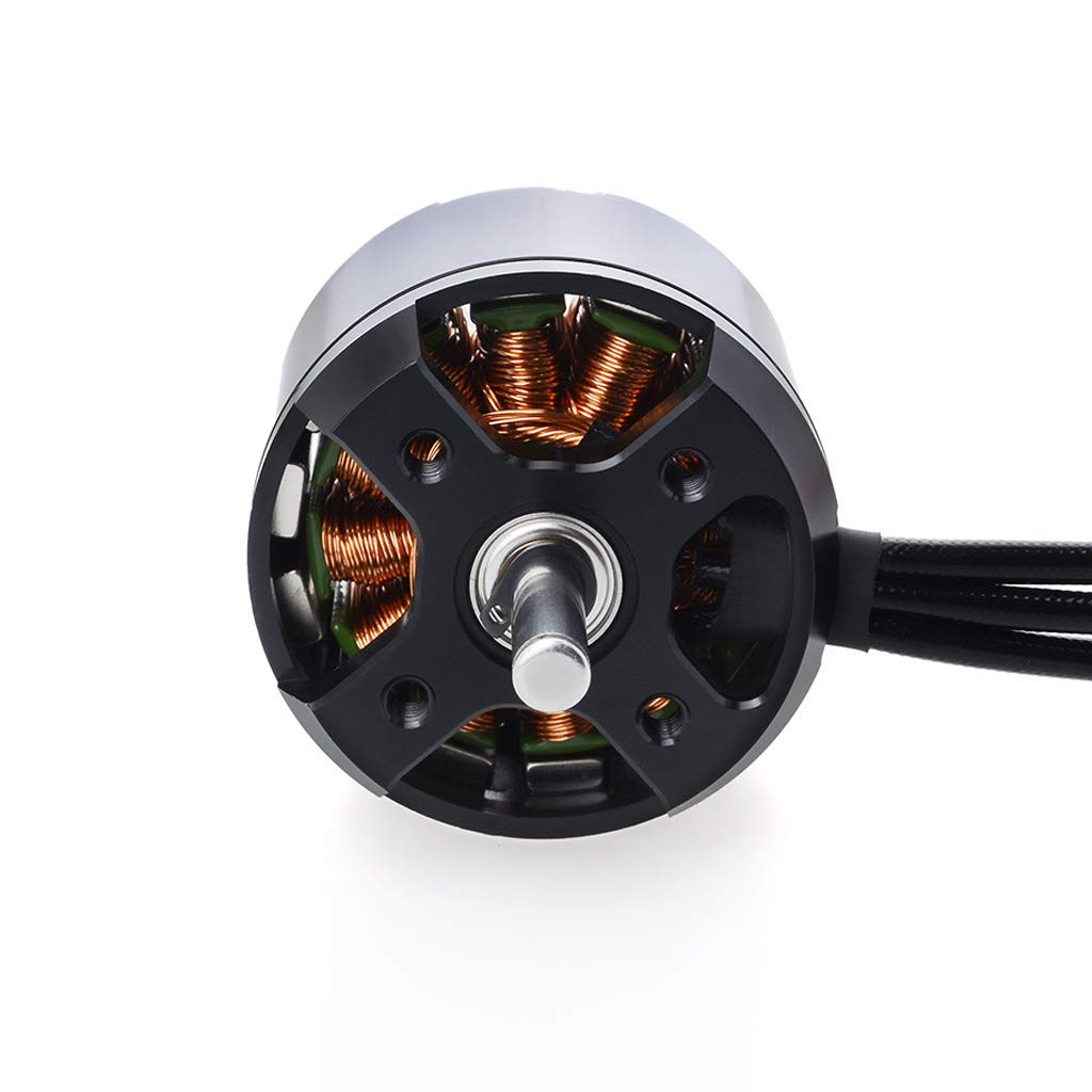KingVal Replacement 5055 570KV Brushless Motor with Screw Kit Compatible with RC Fixed-Wing Airplane Glider Aircraft