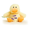 Warmies Duck Heatable And Coolable Weighted Farm Amimal Stuffed Animal Plush