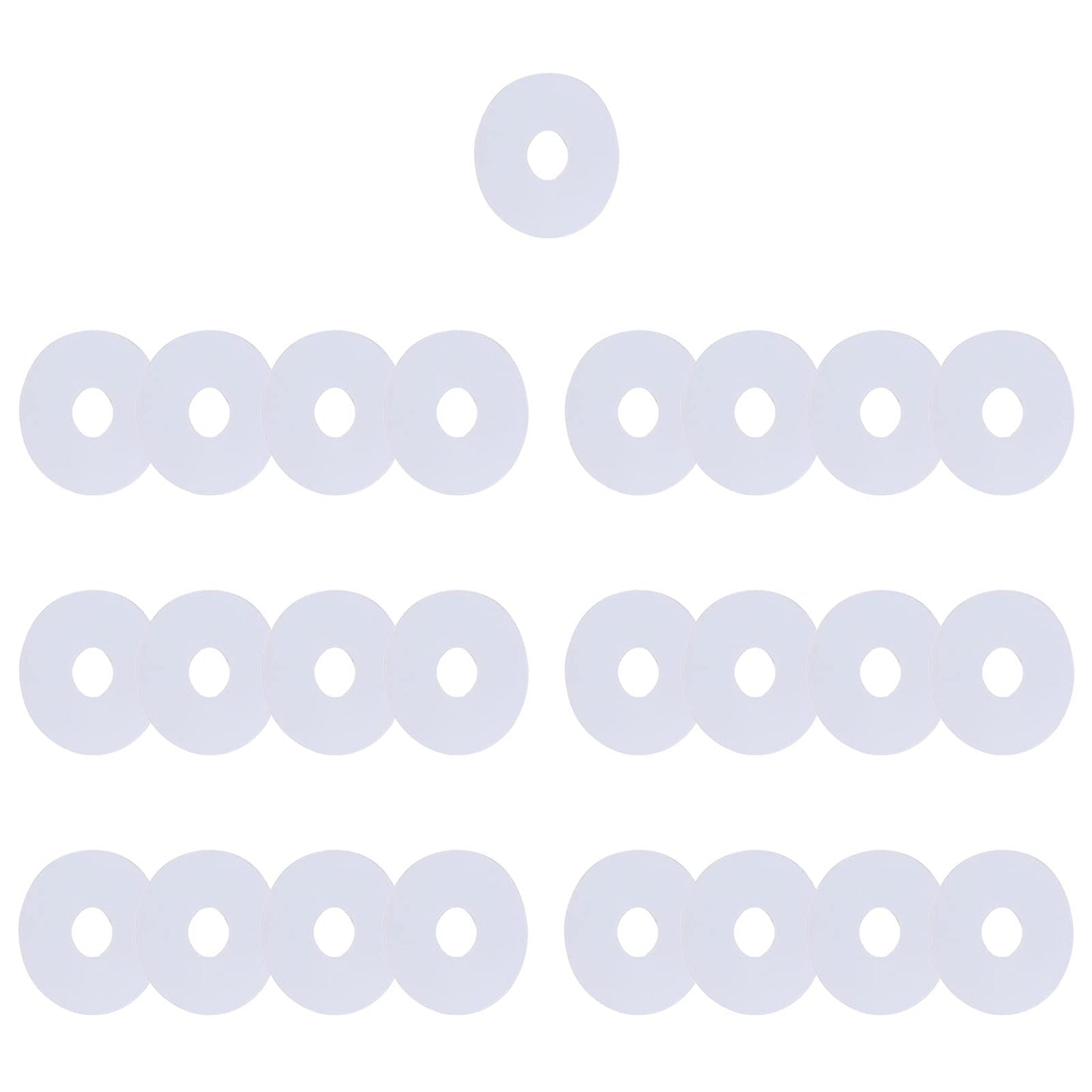 25-Pack 1/10 Universal RC Body Washers for Traxxas Arrma Axial Losi Redcat Racing RC Cars Trucks Crawlers Buggy Body Shell Mount