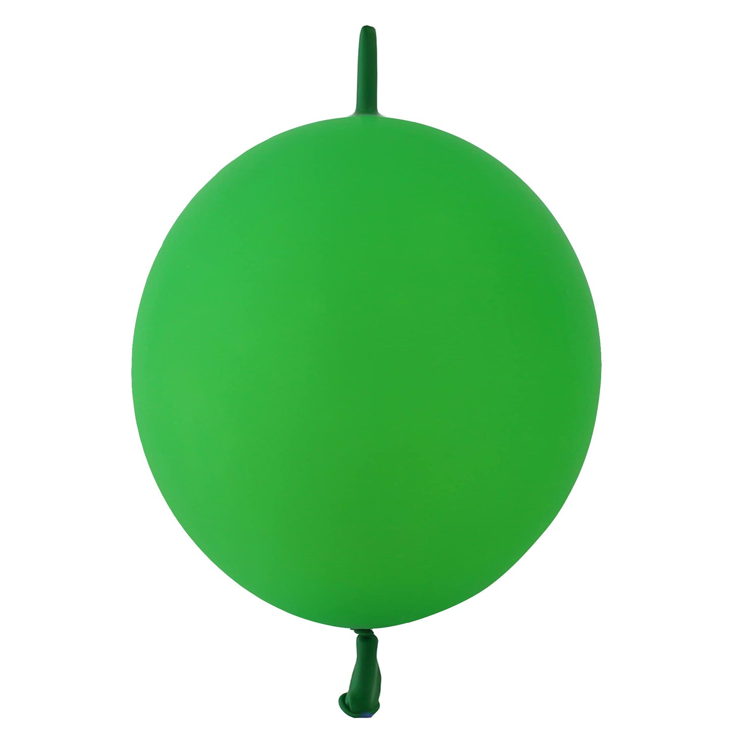 In-Jooyaa 12 Inch Green Christmas Link Balloon 60 Pcs Quick Linkable Balloon For Party Decoration