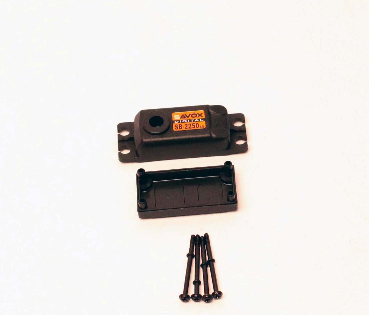 Savox SB2250SG Top & Bottom Servo Case with 4 Screws