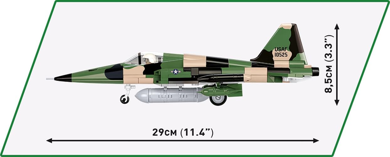 Cobi Historical Collection Vietnam War Northrop F-5A Freedom Fighter Aircraft