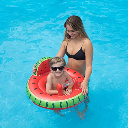 Swimline Inflatable Watermelon Baby Seat Float